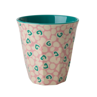 Liquid Spot Print Melamine Cup Rice DK